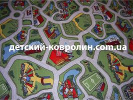 Ковролин с детским рисунком Лунапарк | Стоимость, прайс-листы и цены в городе Одесса