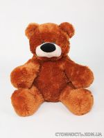 Мягкая игрушка медведь «Бублик» 45 см. Коричневый | Стоимость, прайс-листы и цены в городе Южный