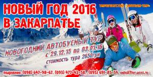 Новогодний тур 2016  в Закарпатье | Стоимость, прайс-листы и цены в городе Энергодар