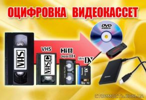 оцифровка видеокассет г Николаев | Стоимость, прайс-листы и цены в городе Николаев