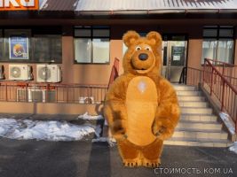 Медведь коричневый костюм надувной | Стоимость, прайс-листы и цены в городе Киев